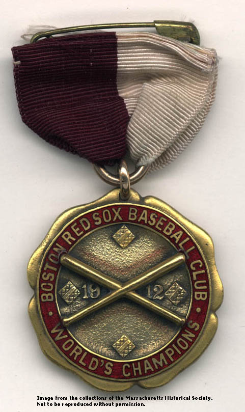 1912 Red Sox medal