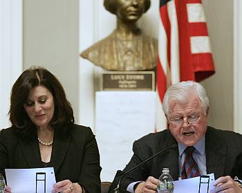 Ted Kennedy reading excepts from John Adams letters.