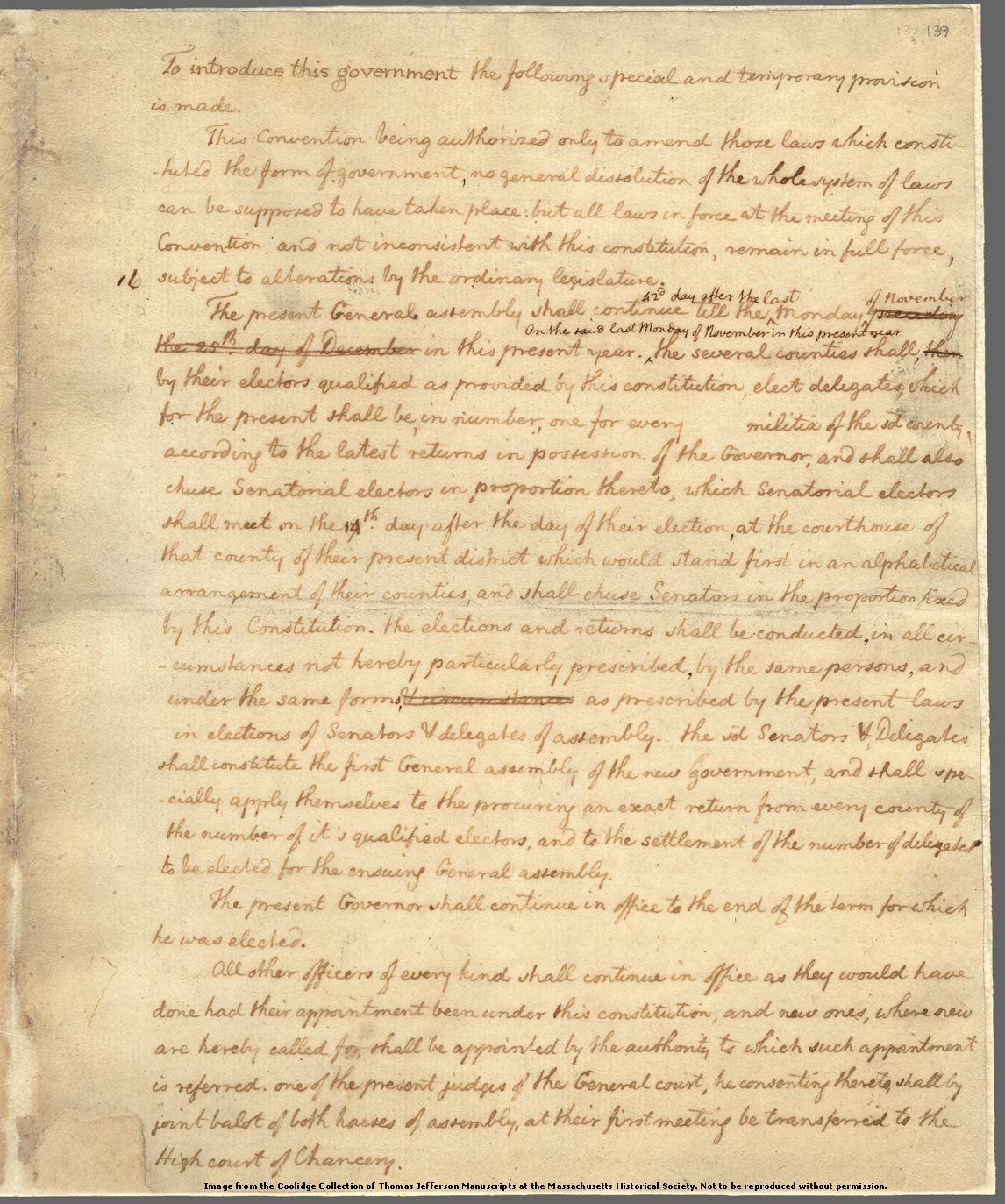 Massachusetts Historical Society: Jefferson's Notes on the State of ...